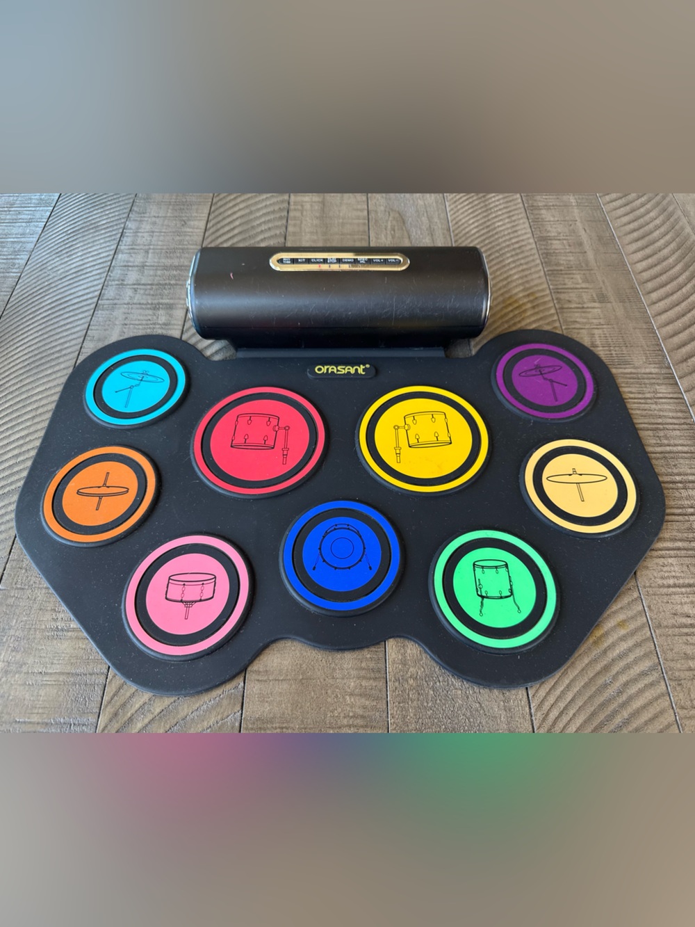 Orasant Electronic Drum Pad Set 9-Pad Electric Drum Set for Kids or Adults